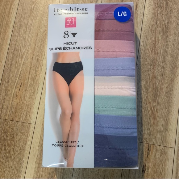 Intimates & Sleepwear New 8 Pack It Se Bit Se French Dressing Hicut